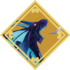 紫のドラゴンアイコン