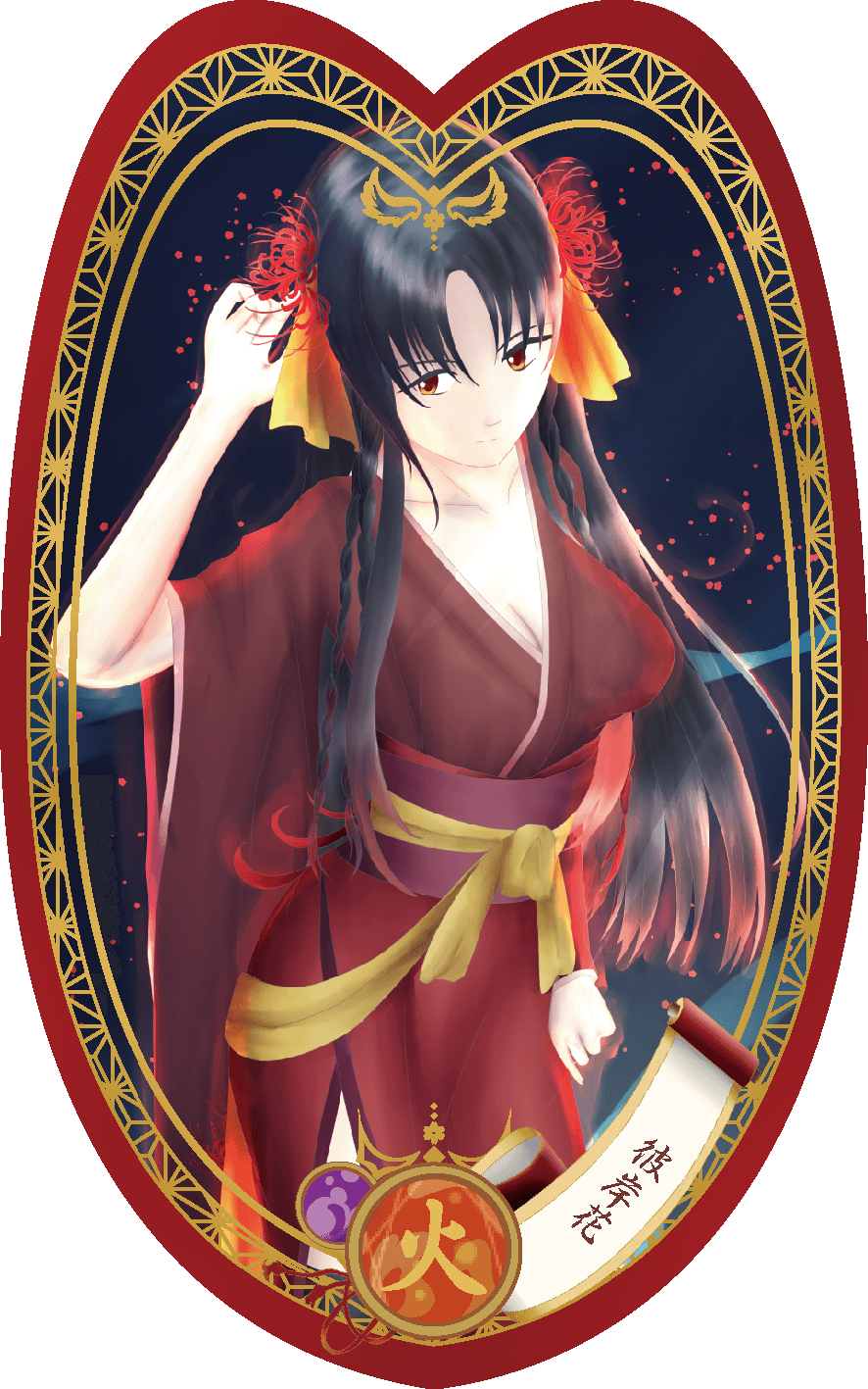 スペクターカードイラスト_彼岸花