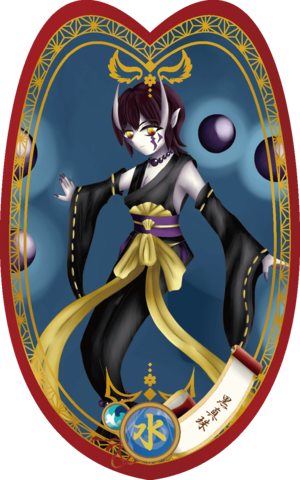 スペクターカードイラスト_黒真珠